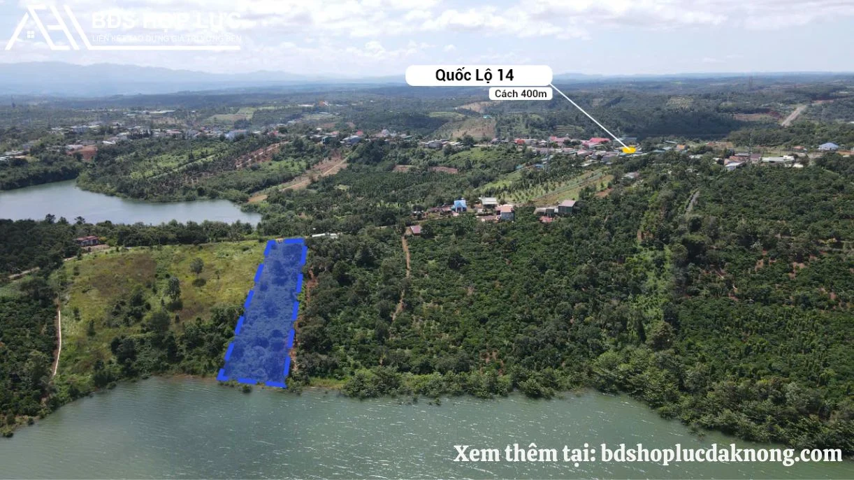 Bán 3 Sào Đất Mặt Tiền Bên Tông View Hồ Tự Nhiên