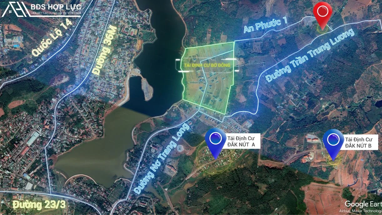 Bán lô đất 2 mặt tiền tại trung tâm thành phố Gia Nghĩa