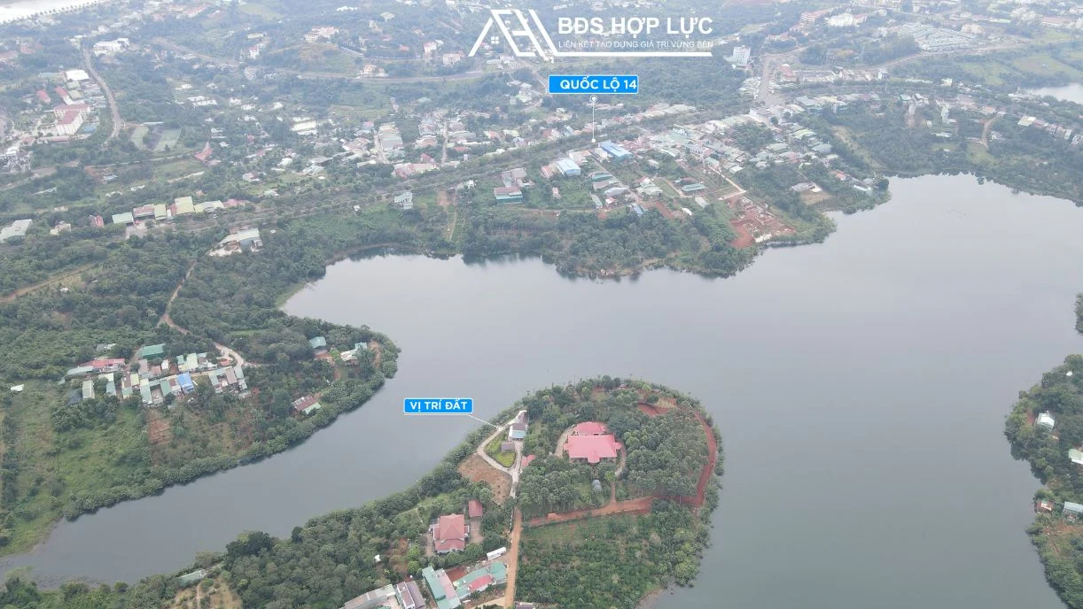Bán Lô View Hồ Cực Đẹp Nằm Ngay Trung Tâm Thành Phố Gia Nghĩa