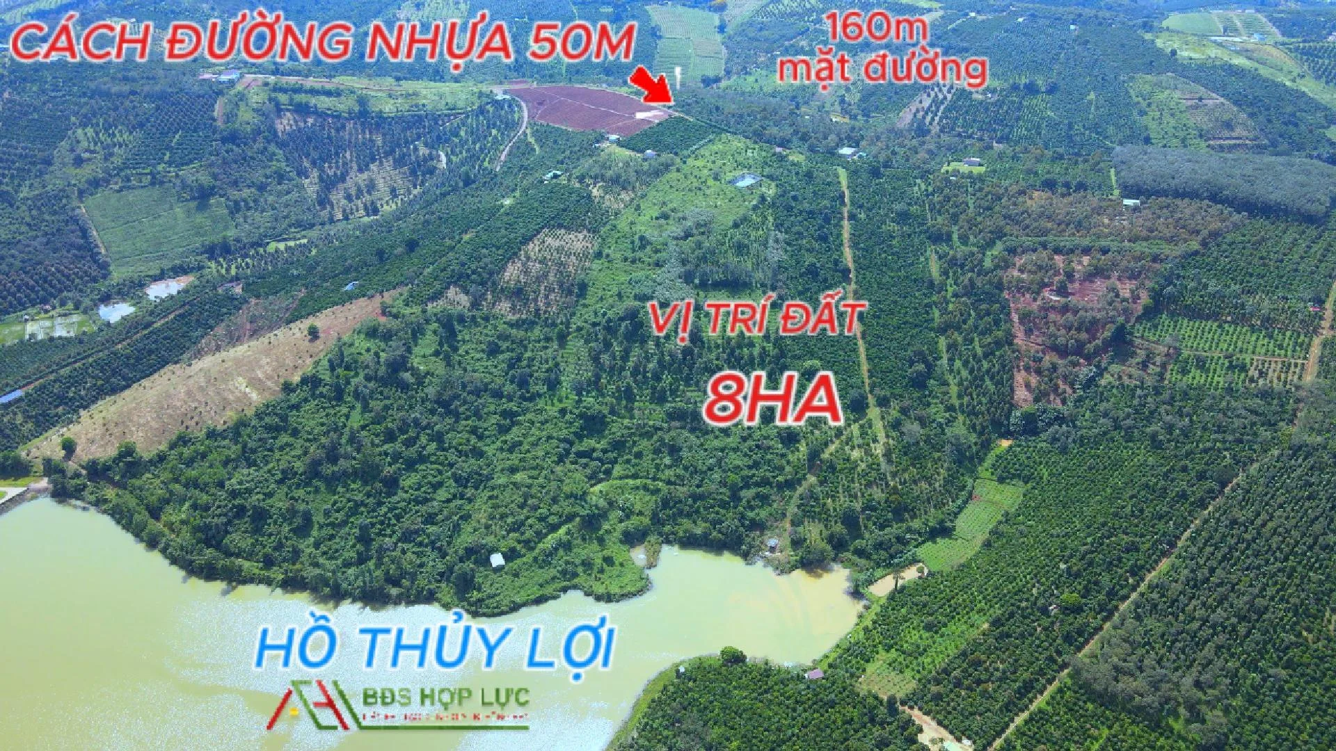 BÁN LÔ ĐẤT ĐẸP 8,3HA TẠI ĐẮK NIA – GIA NGHĨA- LÂM ĐỒNG
