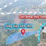 CHỈ 3,2 TỶ – SỞ HỮU NGAY 1,9HA ĐẤT KÍN NGUỒN THU TẠI GIA NGHĨA, LÂM ĐỒNG.