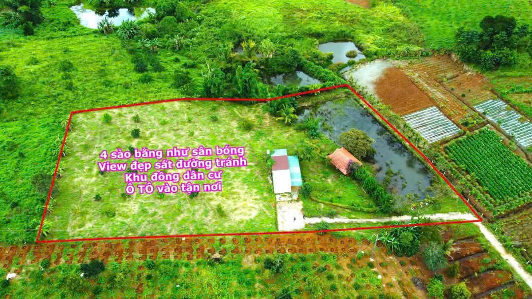 1,99 TỶ – SỞ HỮU 5,5 SÀO ĐẤT VƯỜN, CÓ NHÀ Ở, AO LỚN & 500 CÂY CÀ PHÊ