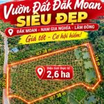 VƯỜN 2,6HA – 90M MẶT ĐƯỜNG – 4 AO NƯỚC – GIÁ 7,5 TỶ