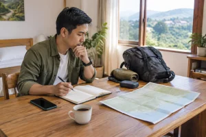 Nhà đầu tư ở xa chuẩn bị kế hoạch tìm hiểu đất Đắk Nông bằng cách sắp xếp hành trình khảo sát và xác định các điểm cần xem trước chuyến đi